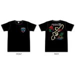 B'z(ビーズ) SHOWCASE 2013 -Pleasure75- マップTシャツ　ブラック