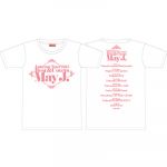 May J.(メイ・ジェイ) Autumn Tour 2013 -Best & Covers- Tシャツ【ホワイト】