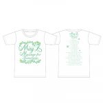 May J.(メイ・ジェイ) Tour 2014 ～Message for Tomorrow～ ツアーTシャツ【White】