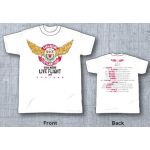 水樹奈々 NANA MIZUKI LIVE FLIGHT 2014 NM-TEE(Tシャツ) A WHITE