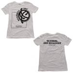 SCANDAL(スキャンダル) ARENA LIVE 2014『360°』＆『FESTIVAL』 Tシャツ ホワイト