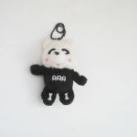 AAA(トリプルエー) AAA 6th Anniversary Tour  え～パンダロックキーホルダー(黒)レア