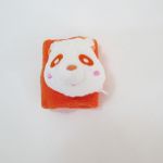 AAA(トリプルエー) アミューズメント景品 フェイスポーチ付き リストバンド(橙)