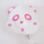 AAA(トリプルエー) アミューズメント景品 え～パンダフェイスBIGぬいぐるみ(桃)