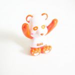 AAA(トリプルエー) アミューズメント景品 え～パンダ バンザイメモスタンド(橙)