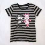 AAA(トリプルエー) 限定販売 え～パンダショップボーダーＴシャツ