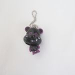 AAA(トリプルエー) アミューズメント景品 え～パンダ プラプラマスコット黒(紫)