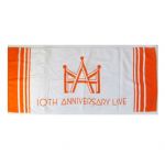 AAA(トリプルエー) AAA 10th Anniversary 代々木国立競技場 フェイスタオル 橙
