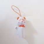 AAA(トリプルエー) アミューズメント景品 てるてるマスコット(橙)