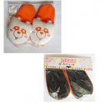 AAA(トリプルエー) アミューズメント景品 え～パンダスリッパ(橙)