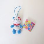 AAA(トリプルエー) アミューズメント景品 え～パンダハイビスカスマスコット(青)