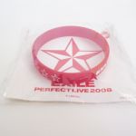 EXILE(エグザイル) PERFETC LIVE 2008 ゴムブレス（ラババン）赤