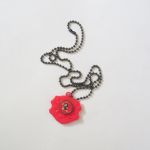 AAA(トリプルエー) AAA TOUR 2013 Eighth Wonder え～ボタンネックレス(赤)