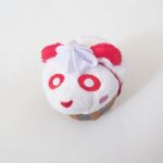 AAA(トリプルエー) アミューズメント景品 え～パンダカップケーキマスコット(赤)