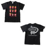 aiko(アイコ) LOVE LIKE POP 17 Tシャツ ポテト 黒