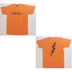 B'z(ビーズ) LIVE GYM '99 Brotherhood Tシャツ -Respect III- 稲葉デザイン オレンジ