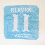 B'z(ビーズ) LIVE-GYM 2001 ELEVEN ハンドタオル ブルー