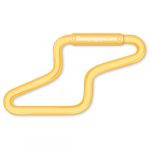 カラビナ（黄）