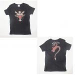 HYDE(VAMPS) 限定販売 Hydees Tシャツ(Cross＆Heart) ブラック
