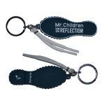Mr.Children(ミスチル) TOUR 2015 REFLECTION 足音 Be Strong キーホルダー ネイビー