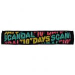 SCANDAL(スキャンダル) LIVE HOUSE "10"DAYS 10Days マフラータオル(BLACK)