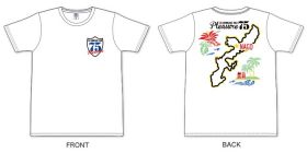B'z(ビーズ) SHOWCASE 2013 -Pleasure75- マップTシャツ　ホワイト