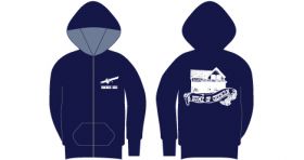 サーマルつきジップアップパーカー