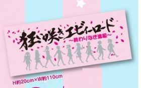 私立恵比寿中学(エビ中) 夏のファミリー遠足 略してファミえん in 河口湖2013 狂い咲きエビィーフェイスタオル