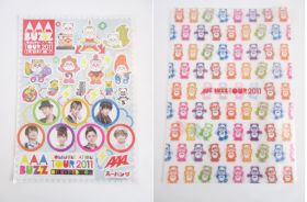 AAA(トリプルエー) AAA Buzz Communication TOUR 2011 BUZZステッカーシート