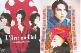 L'Arc～en～Ciel(ラルク) オフィシャルグッズ カレンダー(1998)