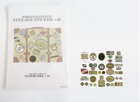ポルノグラフィティ(porno) 12th LIVE CIRCUIT "PANORAMA×42" LUGGAGEステッカー×42