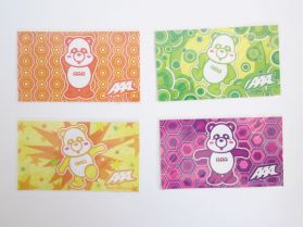 AAA(トリプルエー) その他グッズ え～パンダステッカー