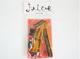 B'z(ビーズ) LIVE-GYM Pleasure 2000 juice ネックストラップ