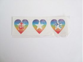 B'z(ビーズ) LIVE-GYM Pleasure 2008 -GLORY DAYS- タトゥステッカー