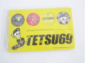 L'Arc～en～Ciel(ラルク) TETSUYA バッチセット(4個)黄