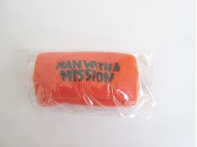 MAN WITH A MISSION(マンウィズ) ガウポン リストバンド(オレンジ)