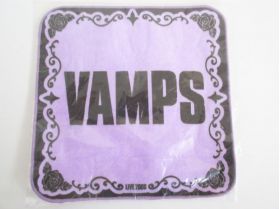 VAMPS(HYDEソロ) VAMPARK ハンドタオル(紫2)