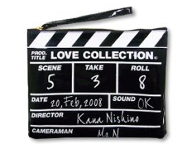 西野カナ(カナやん) Love Collection Tour ～pink ＆ mint～ LIGHTS, CAMERA, ACTION クラッチバッグ