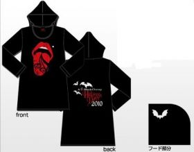 HALLOWEEN PARTY 2010 フード付ロングTシャツ