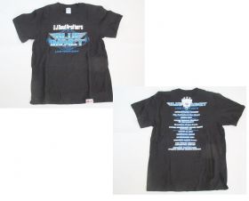 三代目 J Soul Brothers(JSB) LIVE TOUR 2014 BLUE IMPACT Tシャツ(ブラック)