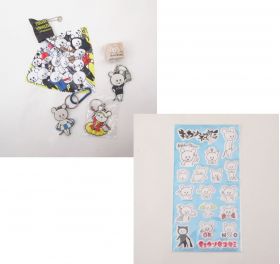 キュウソネコカミ(キュウソ) その他 ネズミくん　キーホルダー　ステッカー等 5点セット