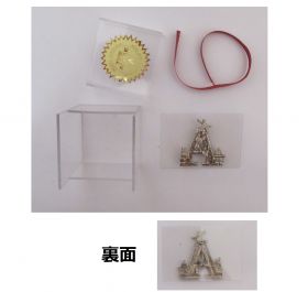 THE ALFEE(ジ・アルフィー) その他 ピンバッジ ブローチ A 箱入り クリスマス 新年