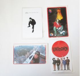 ユニコーン(unicorn) その他 奥田民生 ebi テレホンカード テレカ 50度数 4枚セット 1989 等 未使用