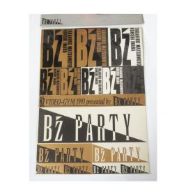 {[en]:B'z(ビーズ) 限定販売 ステッカーシート 1993 VIDEO-GYM