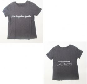 UVERworld(ウーバーワールド) 47/47 TOUR 2011 Tシャツ ブラック YUTAROデザイン