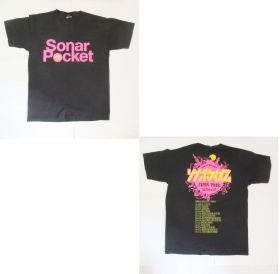 ソナーポケット(ソナポケ) ソナポケイズム JAPAN TOUR 5th Anniv.SP Tシャツ　ブラック ピンク