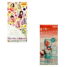 Perfume(パフューム) ポスター 氷結　ライチ 両面