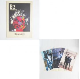 B'z(ビーズ) LIVE-GYM Pleasure'91 ポスターセット 写真集