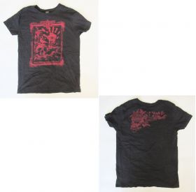 9mm Parabellum Bullet(キューミリ) オフィシャルグッズ Tシャツ(ブラック)