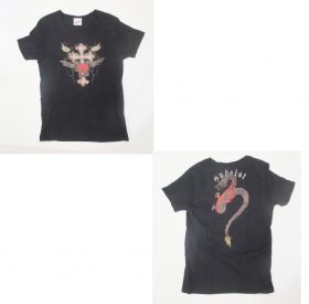 HYDE(VAMPS) 限定販売 Hydees Tシャツ(Cross＆Heart) ブラック